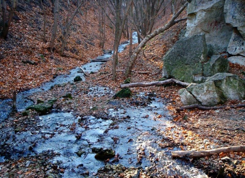 Водоспад за Гострою Могилою